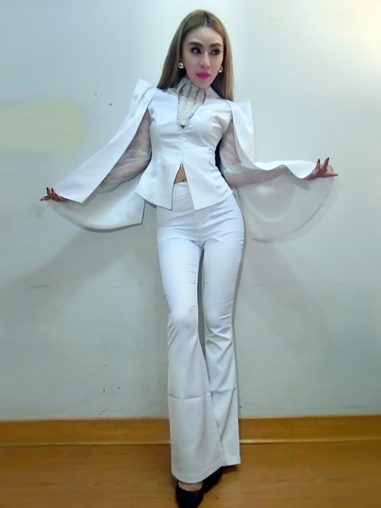 新款女歌手ds演出服夜店酒吧dj舞台表演服嘉民族服装