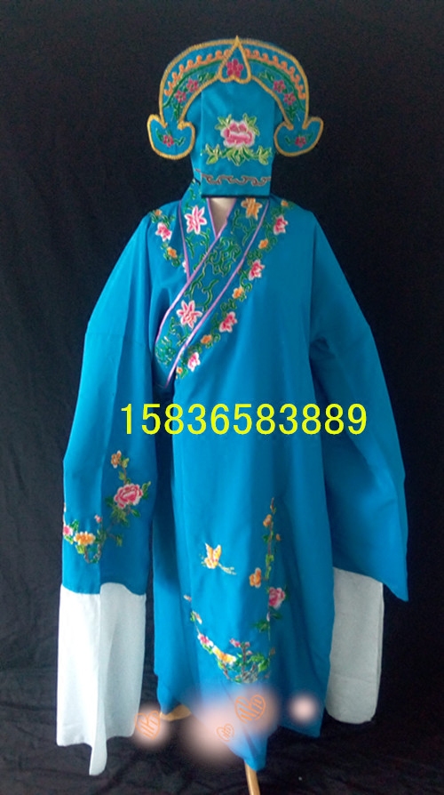 古装戏服梁祝越剧小生衣服梁山伯小生褶子祝英台四大w才子戏曲服