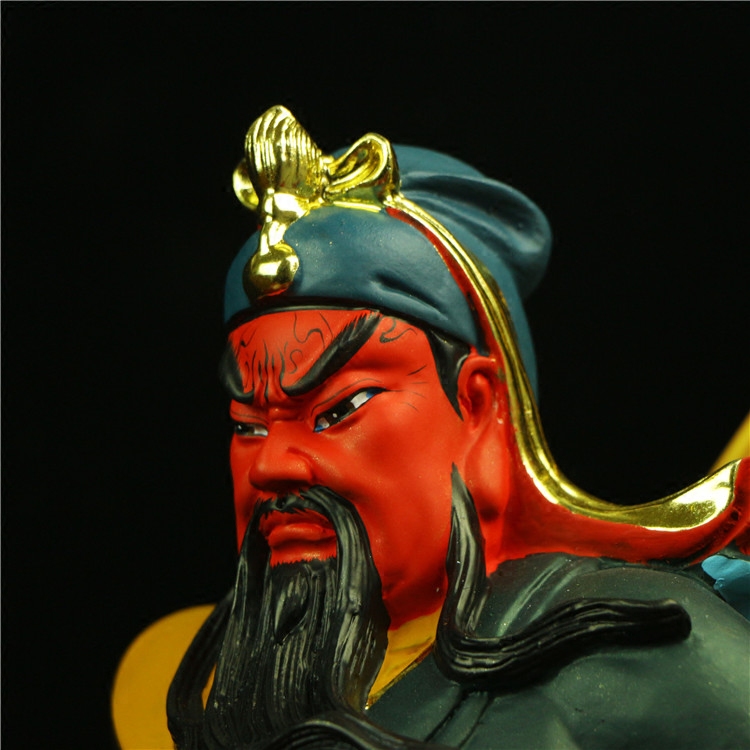 正气公关关公摆件关羽武财神像供奉二爷招财摆件