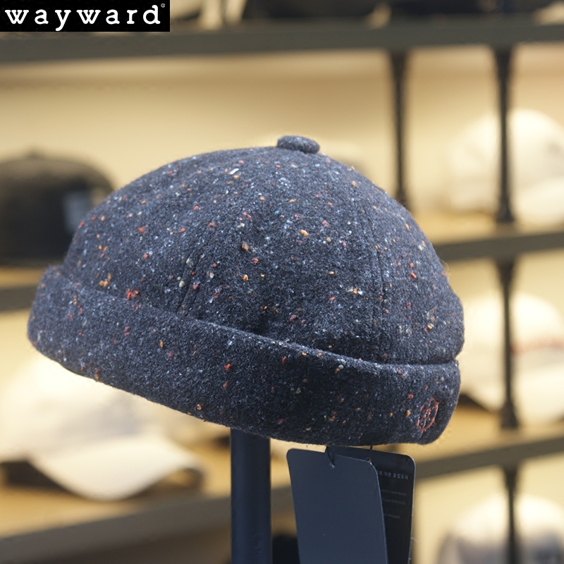 韩国品牌wayward春夏款男女式水手地主帽无街头帽子