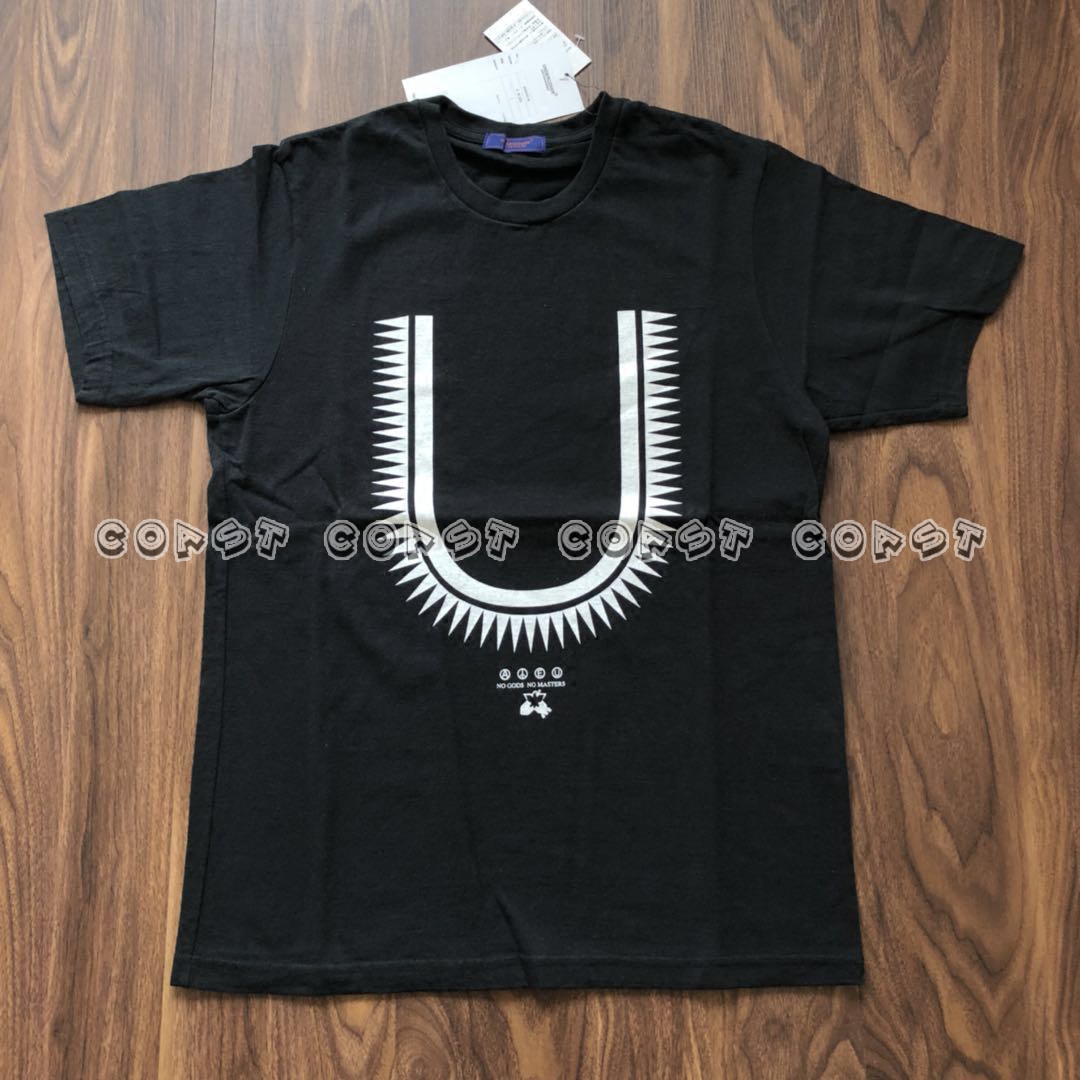 现货undercovergiztee锯齿纹身短袖t恤