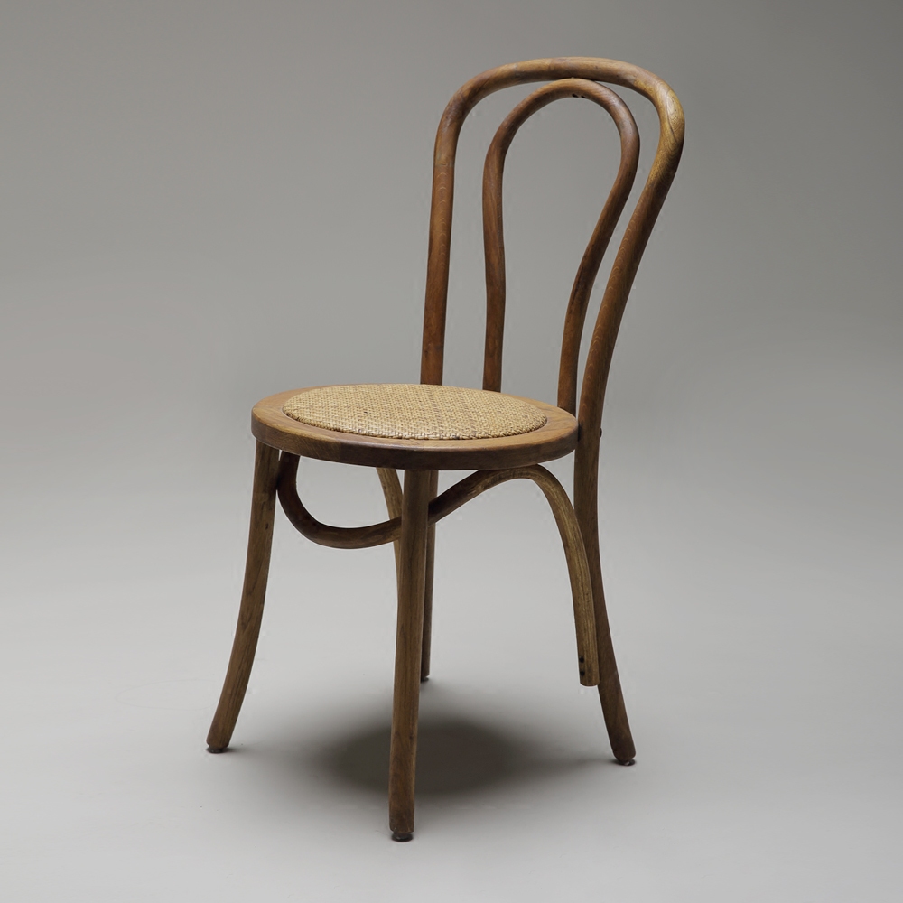 餐椅橡木复古椅子做旧美式简约实木家用全实餐椅