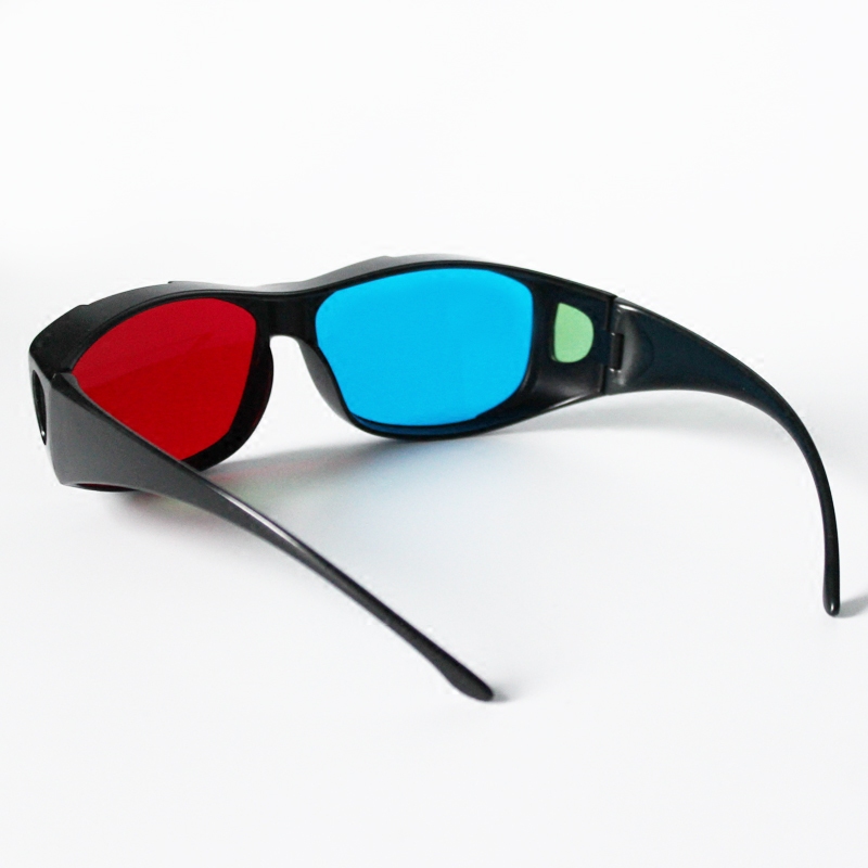 红蓝3d眼镜电脑手机笔记本投影仪专用立体电影3d眼镜