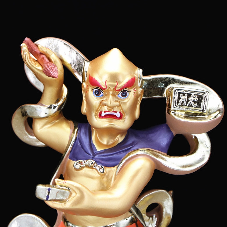 魁星树脂佛像道教神像踢斗点状元学业风水摆件摆件