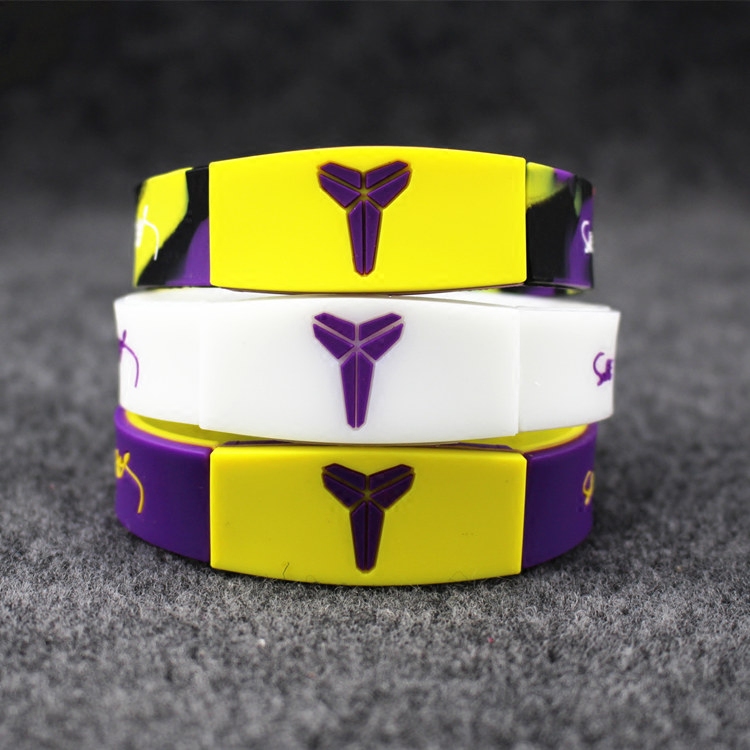 科比夜光手链nba篮球手环荧光运动硅胶腕带手链