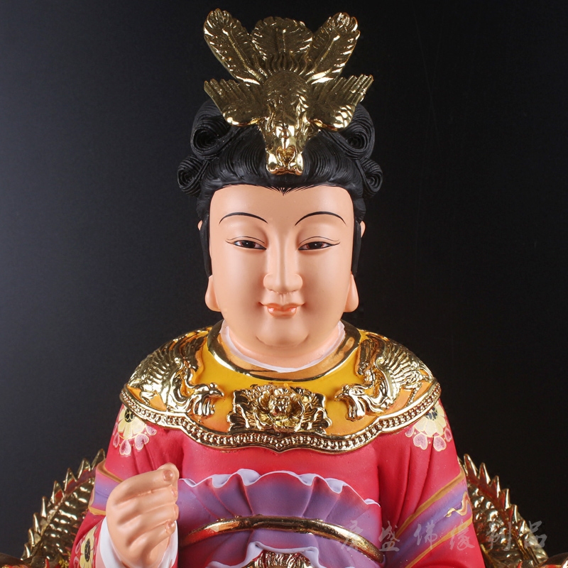 王母娘娘佛像瑶池金母宗教道教树脂树脂工艺工艺品摆件