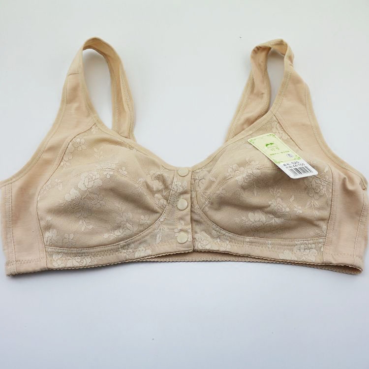 包邮珍梦文胸中老中老年年前背心式大码内衣瑜伽文胸