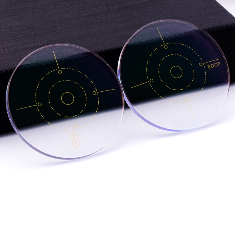 环焦镜片防蓝光全焦树脂专业学生近视控制度数防眼镜疲劳离焦镜片