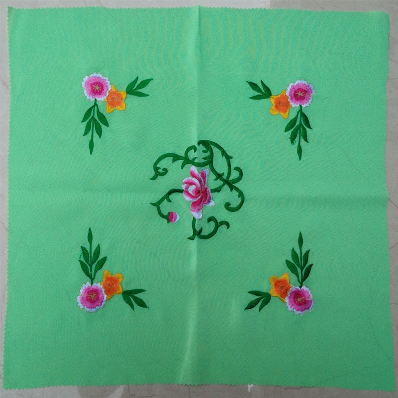 手绢戏曲方巾戏剧花旦手帕小姐丫鬟红色绣花更多舞蹈配饰