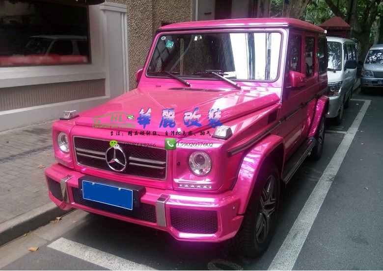 奔驰w463g350g400g500改装g63g55amg宽体汽车包围