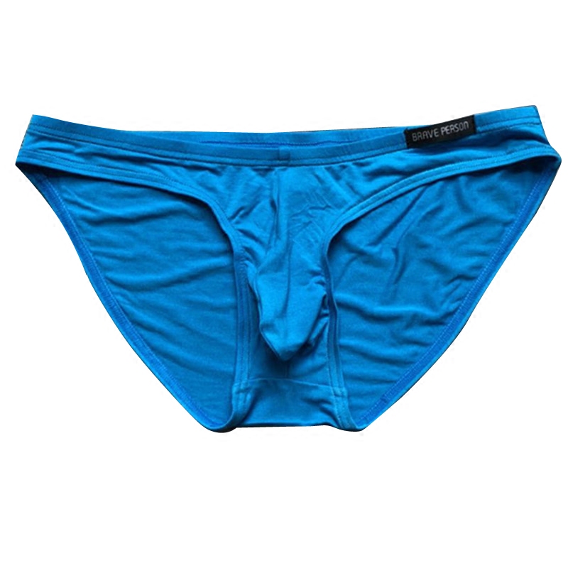无畏船长男士三角内裤青年低腰性感莫代尔面料高叉男三角内裤