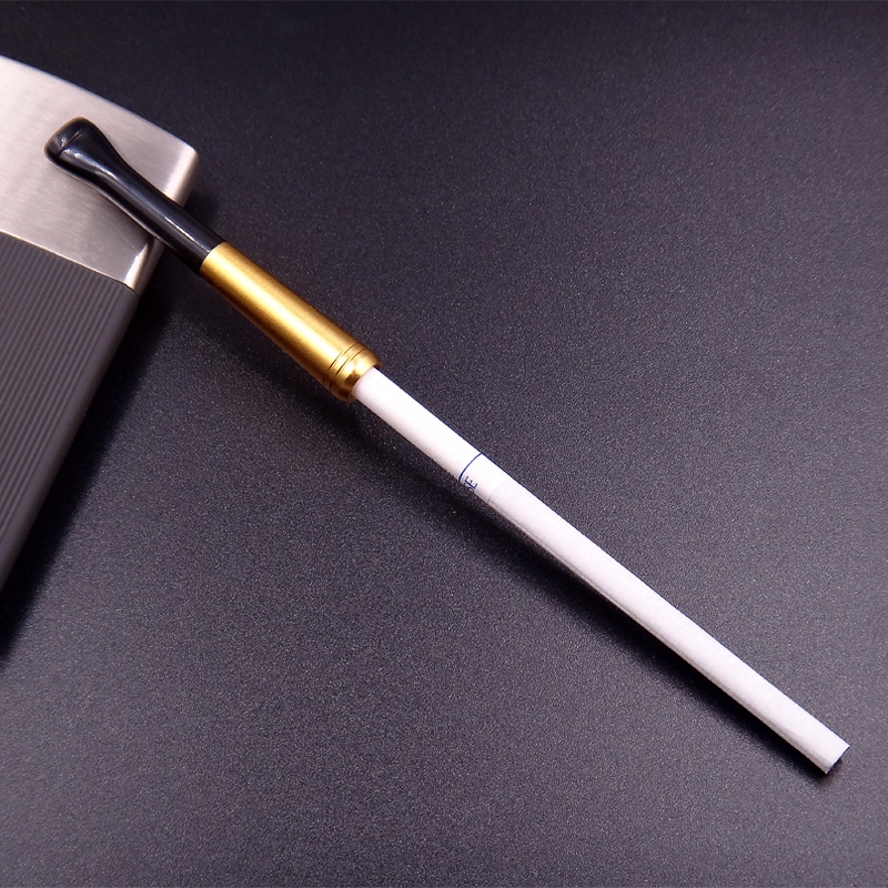 qh金属细烟烟嘴52mm女士循环环型清洗过滤嘴烟嘴