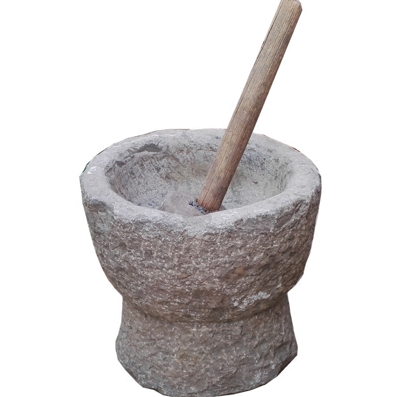 超大粑捣米打糍年糕手工家用杵石大号窝捣药臼石雕