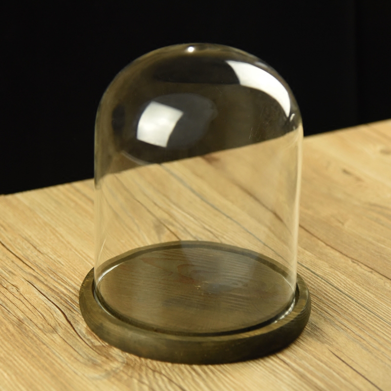 罩子玻璃永生花玻璃罩创意花瓶家居饰品鲜花保鲜蛋糕花瓶