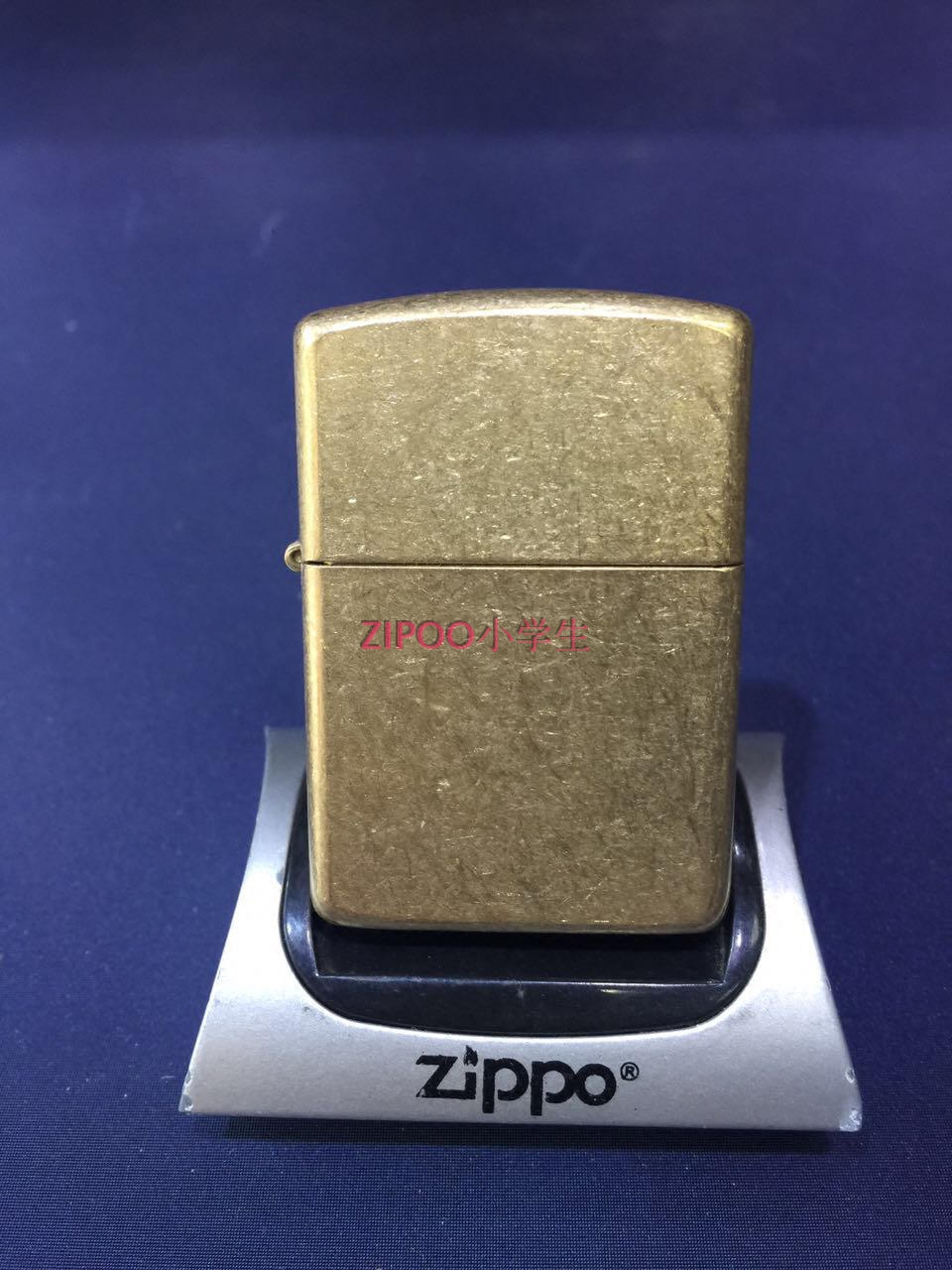 zippo打火机原装正版纯铜金花盔甲重机28496美国zippo