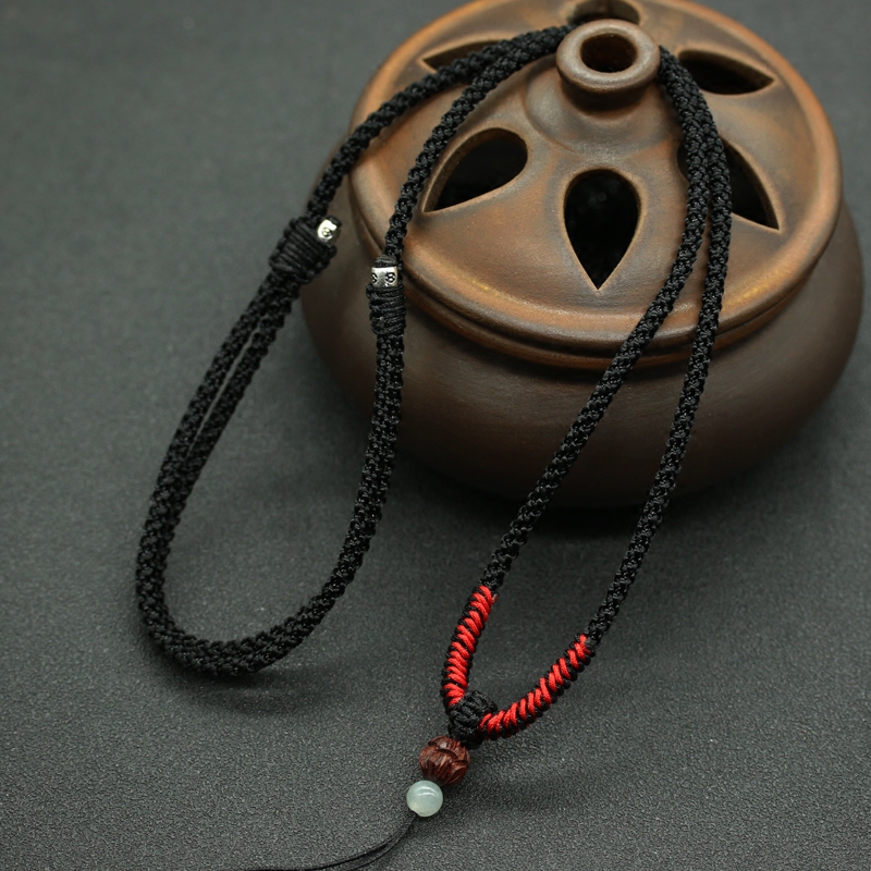 金刚结红绳子吊坠挂绳手工编织佛牌脖子线绳绳