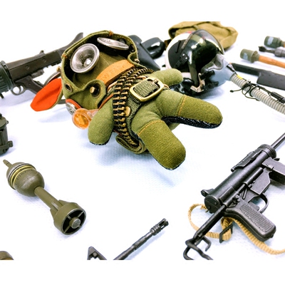 蒸汽精灵军装朋克个性兔子子弹链版挂件钥匙扣