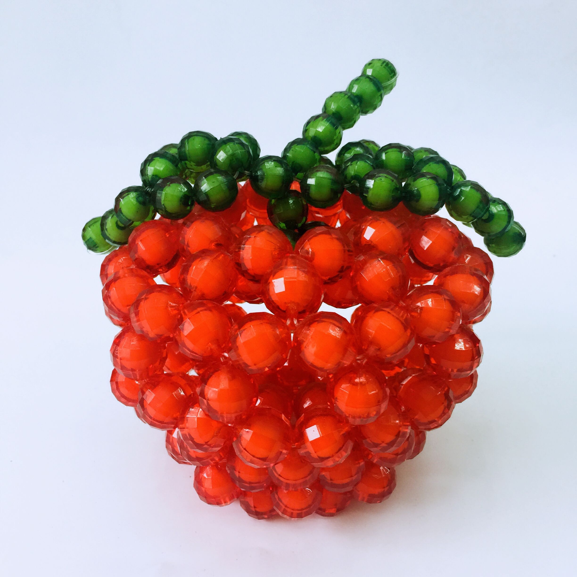 手工串珠diy材料8mm96亚克力地球珠珠中珠编制其他diy饰品配件