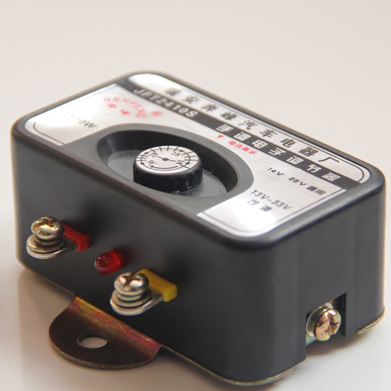 调节器12v24v通用型汽车发电机电子大可可调14v28v140手调发电机