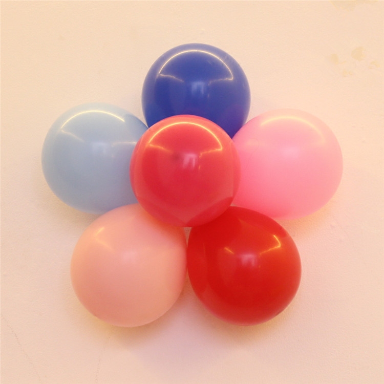5寸标准亚光仿美气球生日结婚婚庆派对新房气球