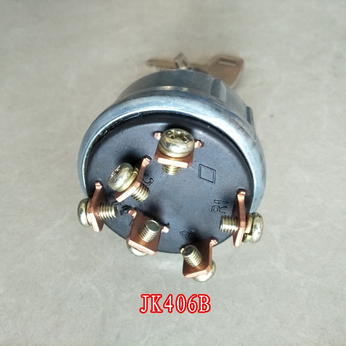 拖拉机预热启动点火开关jk406jk406bjk290a工程车装载