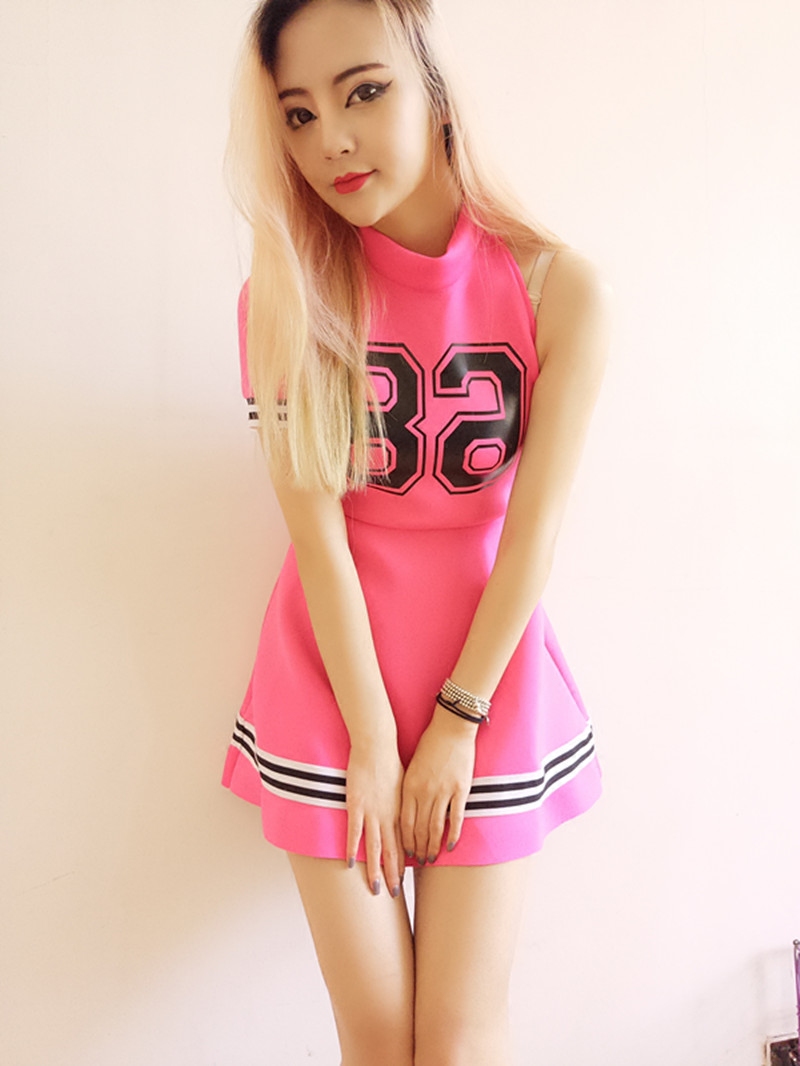 新品dj酒吧女歌手ds演出服舞台欧美啦啦队服装民族服装