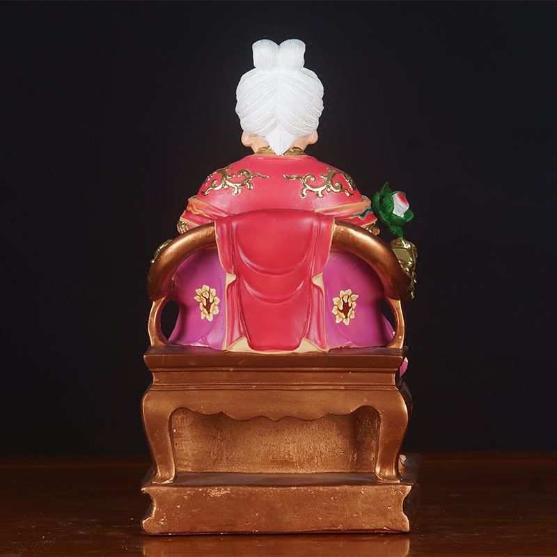 神像花公花婆佛像床神床脚婆公婆母护花使者像求摆件