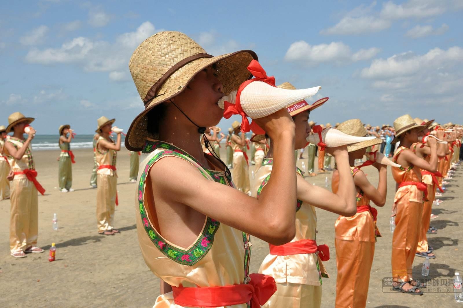 海螺大响螺长香螺角天然贝壳密宗法器号角佛教海螺