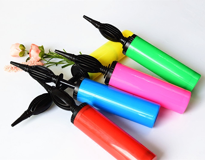 气筒充气抽拉双向进气高级手动气球专用手推气球