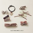 Arrive As Scheduled ~ Small Bow Banger Hairpin Side Clip Top Clip ~ Hair Accessories Headwear Korean Three-dimensional Feeling, Versatile Arrive As Scheduled ~ Small Bow Banger Hairpin Side Clip Top Clip ~ Hair Accessories Headwear Korean Three-dimensional Feeling, Versatile
