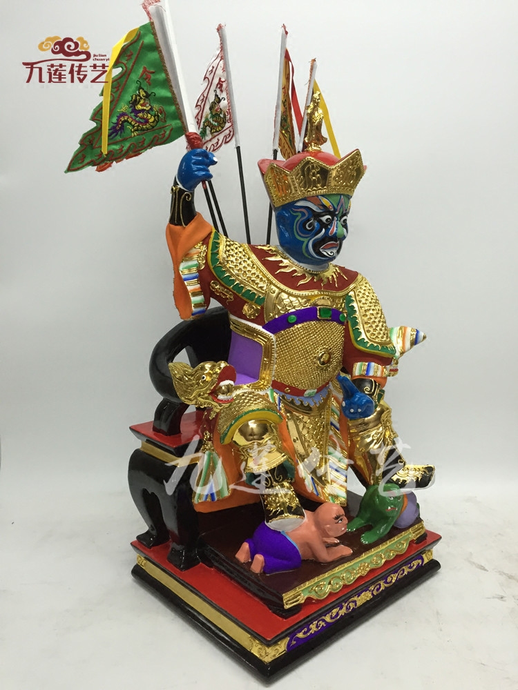 木雕神像普渡公大士爷焰火鬼王羽林香樟樟木木雕