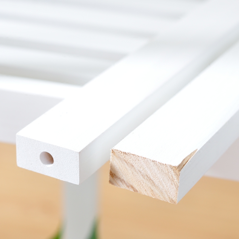 白色花架子多层室内独立客厅简约组合阳台实木质绿萝花盆架置物架