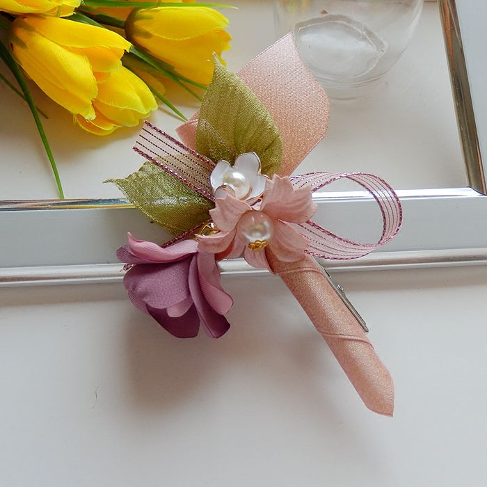 铭约饰界手工手工制制作发饰发夹蝴蝶结扭扭古典发饰