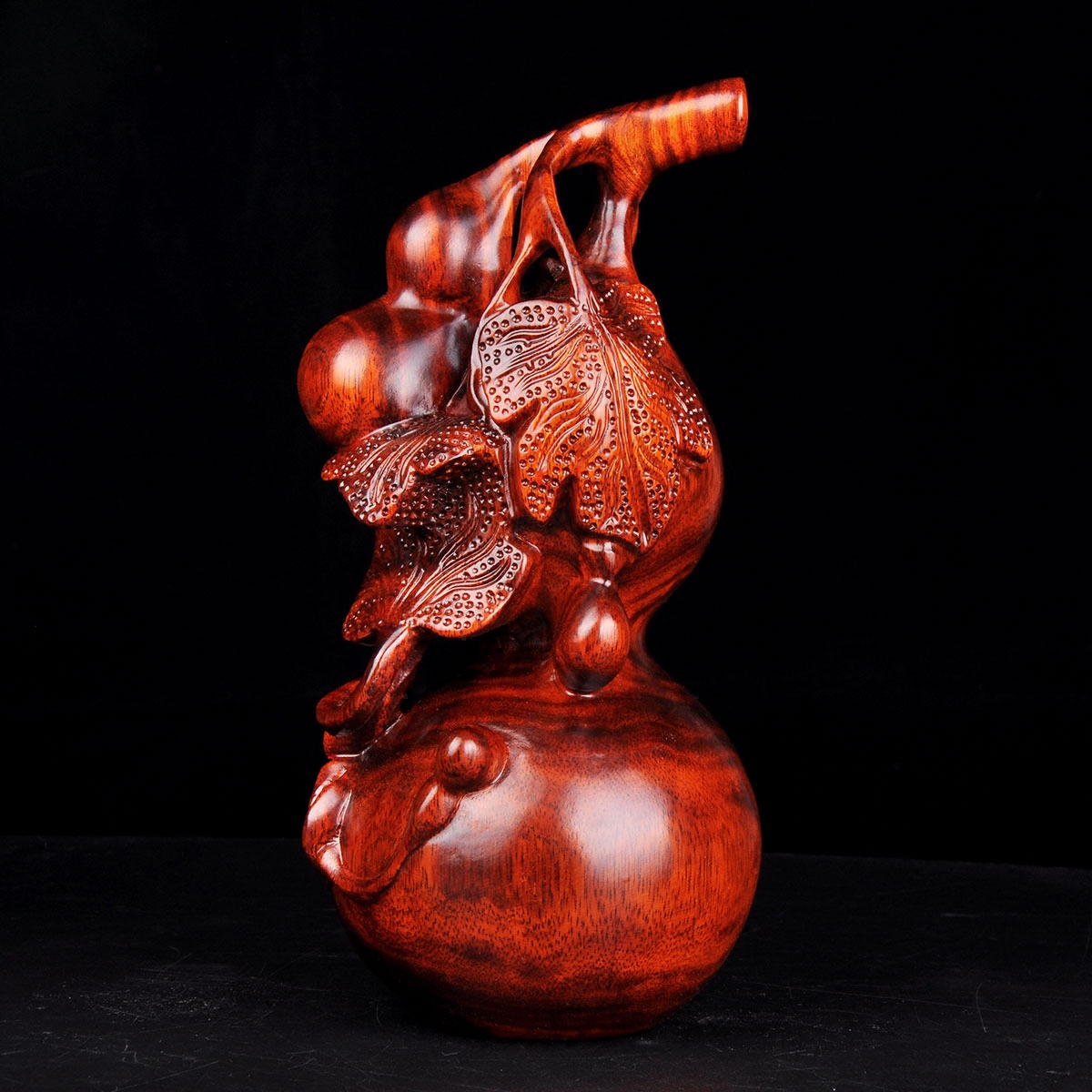 风水阁桃木葫芦摆件木雕家居家居装饰装饰品工艺品客厅摆件