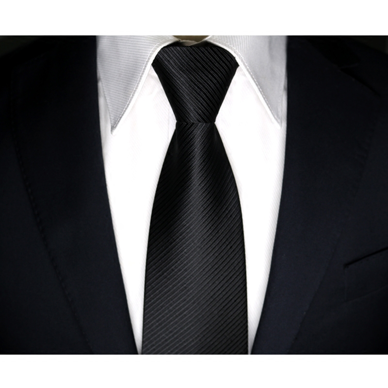 银色领带银灰色正装商务8cm上班工作职业面试领带