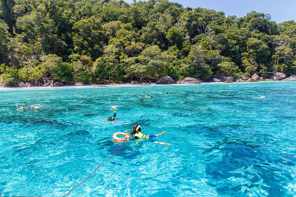 惠州双月湾小星山浮潜 抖音网红打卡地 含装备 近虹海湾海角6号