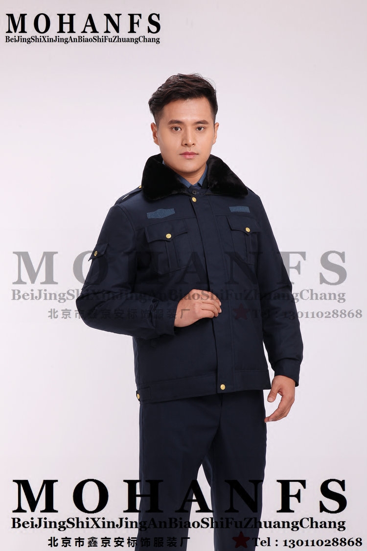 厂家直销交通制服防寒大衣路政执勤公路管理棉衣