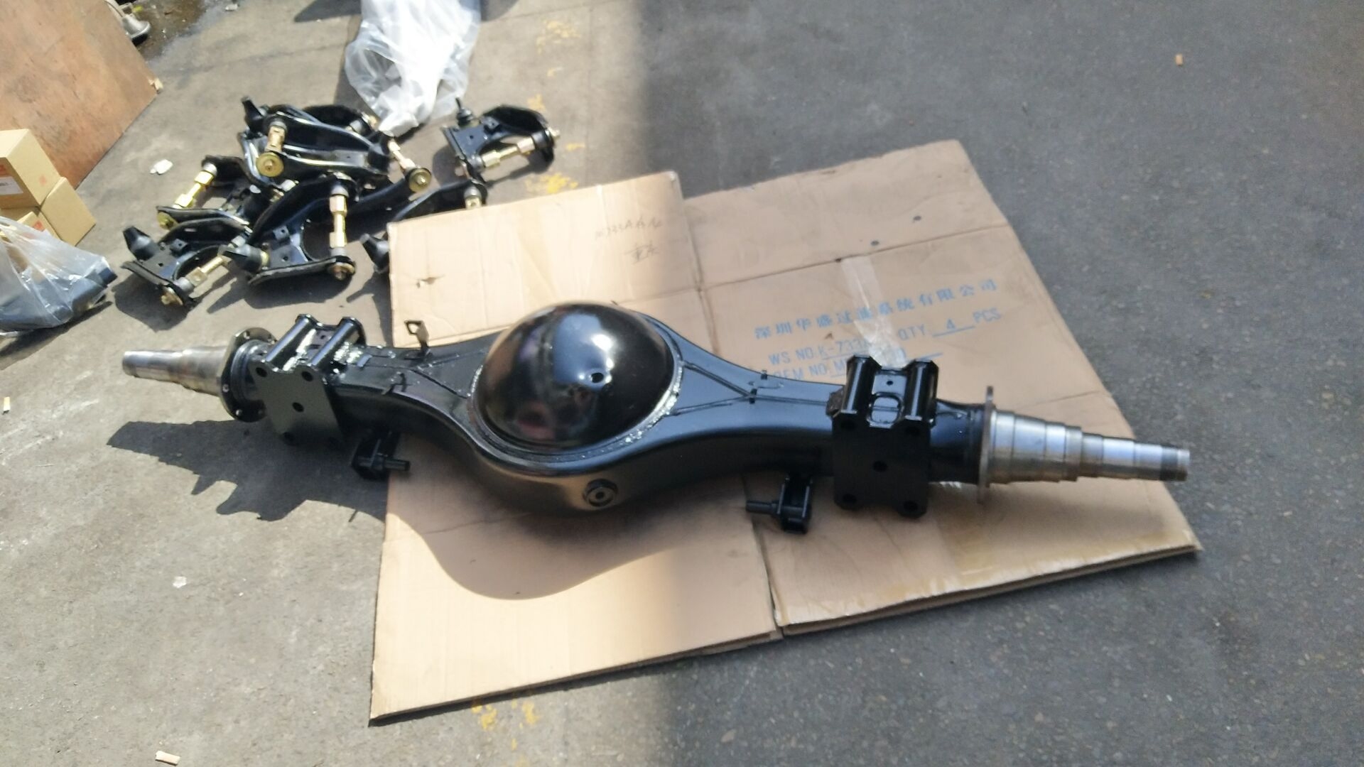 700p配件庆铃五十铃elf4hk1后桥悬挂原厂其他