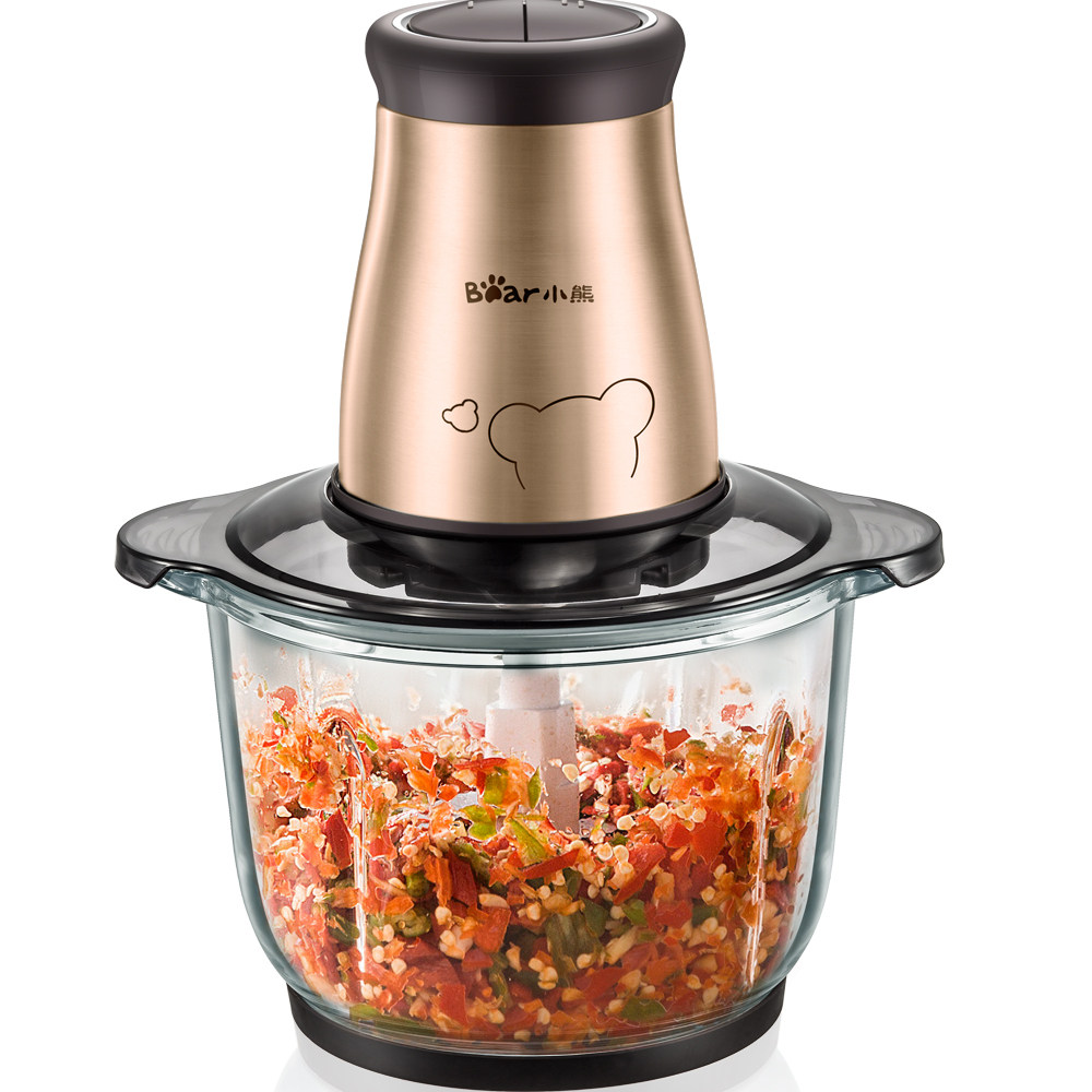 bear小熊qsjb03h2碎肉机电动绞肉机多功能搅拌机料理机包邮绞肉