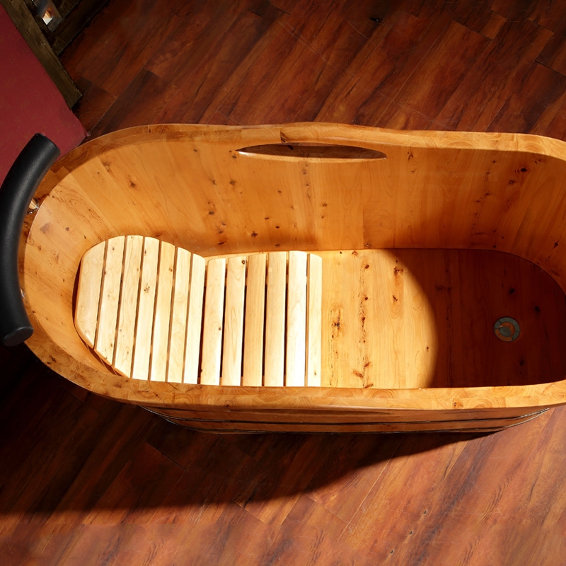 木桶香柏柏木泡澡洗澡木质浴缸浴盆浴桶沐浴沐浴桶