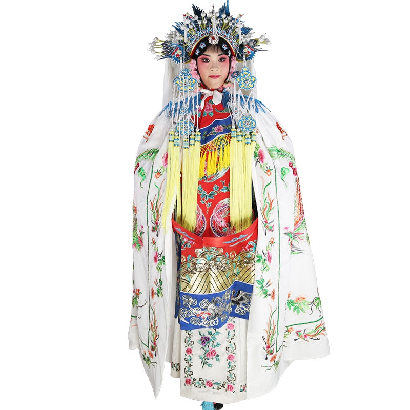 披风戏装戏曲京剧斗篷花旦刀马旦武将女将小姐民族服装