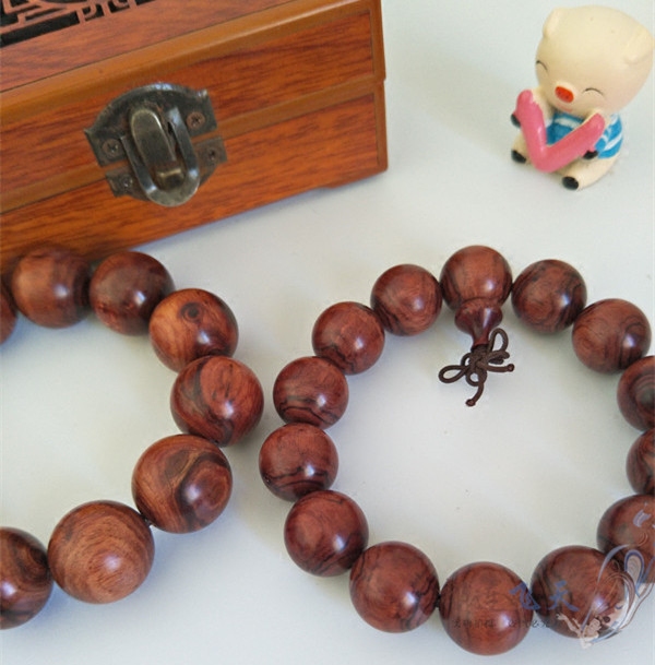 敦煌手串包佛珠12颗杨木旅游胡杨木千年新疆特产手串