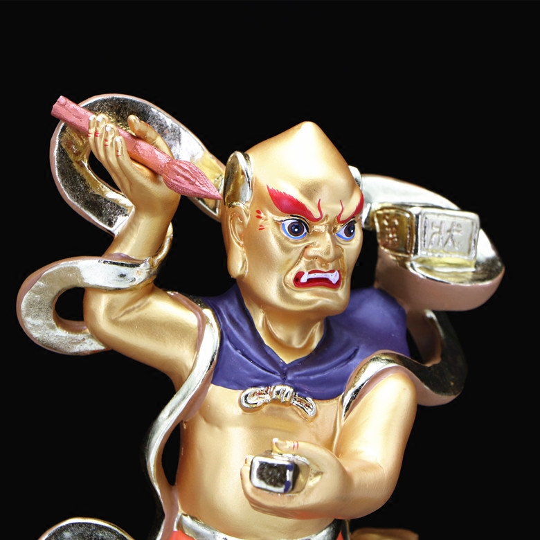 魁星像树脂佛像站魁星道教神像魁星踢斗居家风水摆件