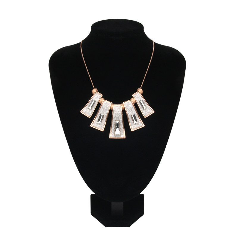 模特珠宝首饰多个绒布项链架颈模颈座脖子首饰展示架