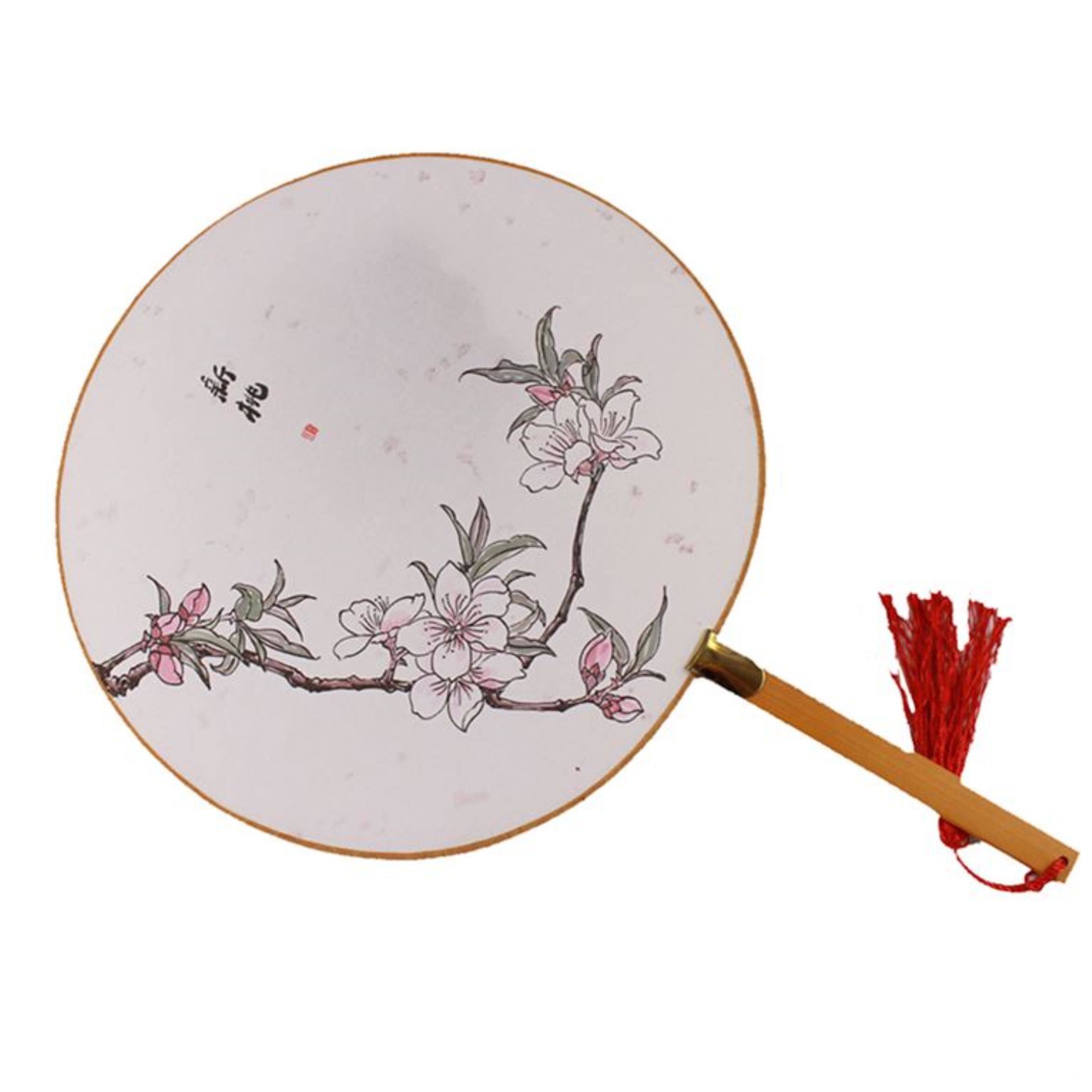 扇 手蹈宫古扇团古扇宫服c女柄舞代典子汉古风工廷圆os式形扇复淘