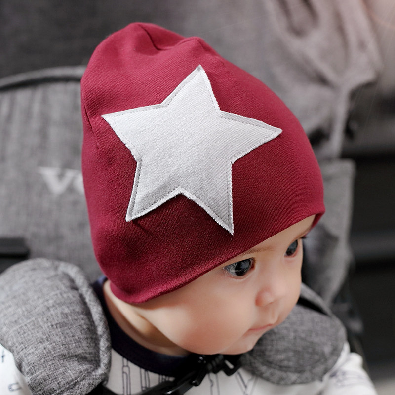 新生婴儿0-3个月6夏季帽子12儿童纯棉单层薄款1岁2宝宝套头帽春秋