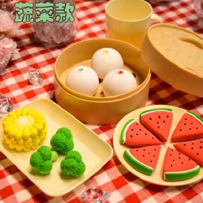 食物diy材料彩泥超轻粘土儿童手工黏土仿真粘土