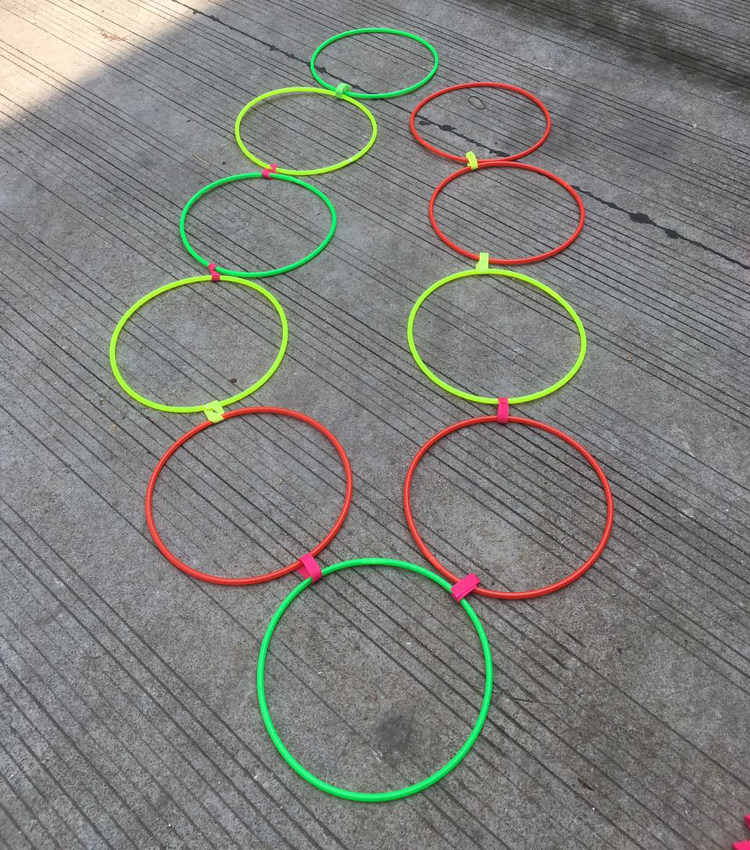 包邮幼儿园儿童玩教具跳格子 跳房子格子 套圈儿童玩具 跳房子