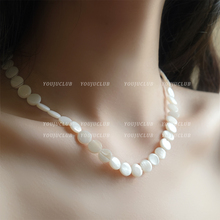 Natural Shell Instagram Style Versatile Retro French Necklace