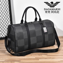 Di Fan Armani travel bag for men's handbag, dry and wet separation sports and fitness bag, short distance lightweight luggage bag for women
